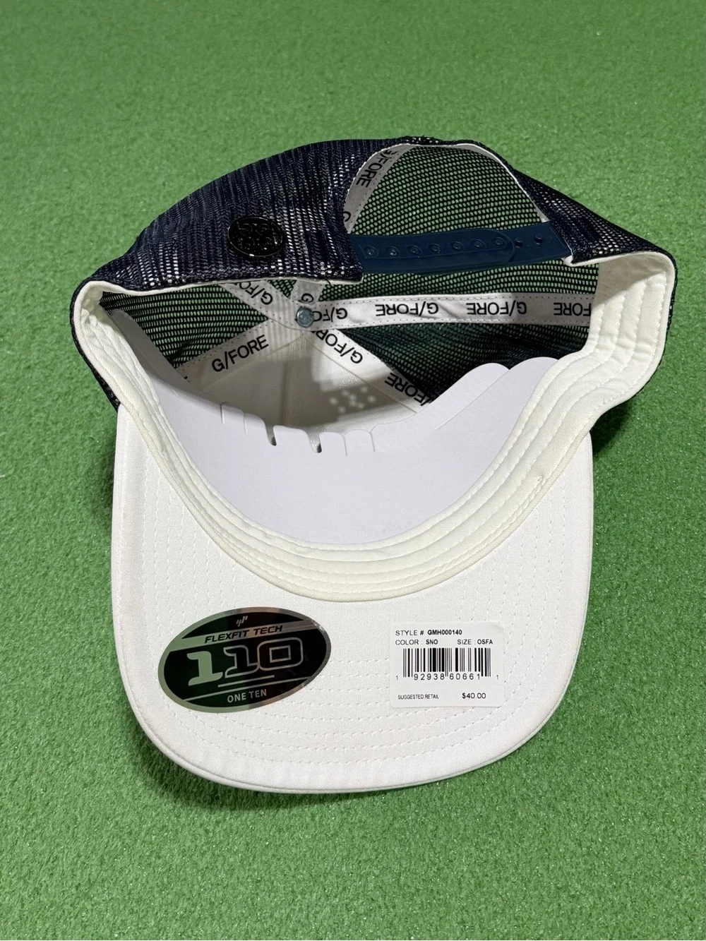 Grove XXIII G/Fore Hat *RARE* White Carolina Blue Michael Jordan Golf Snapback